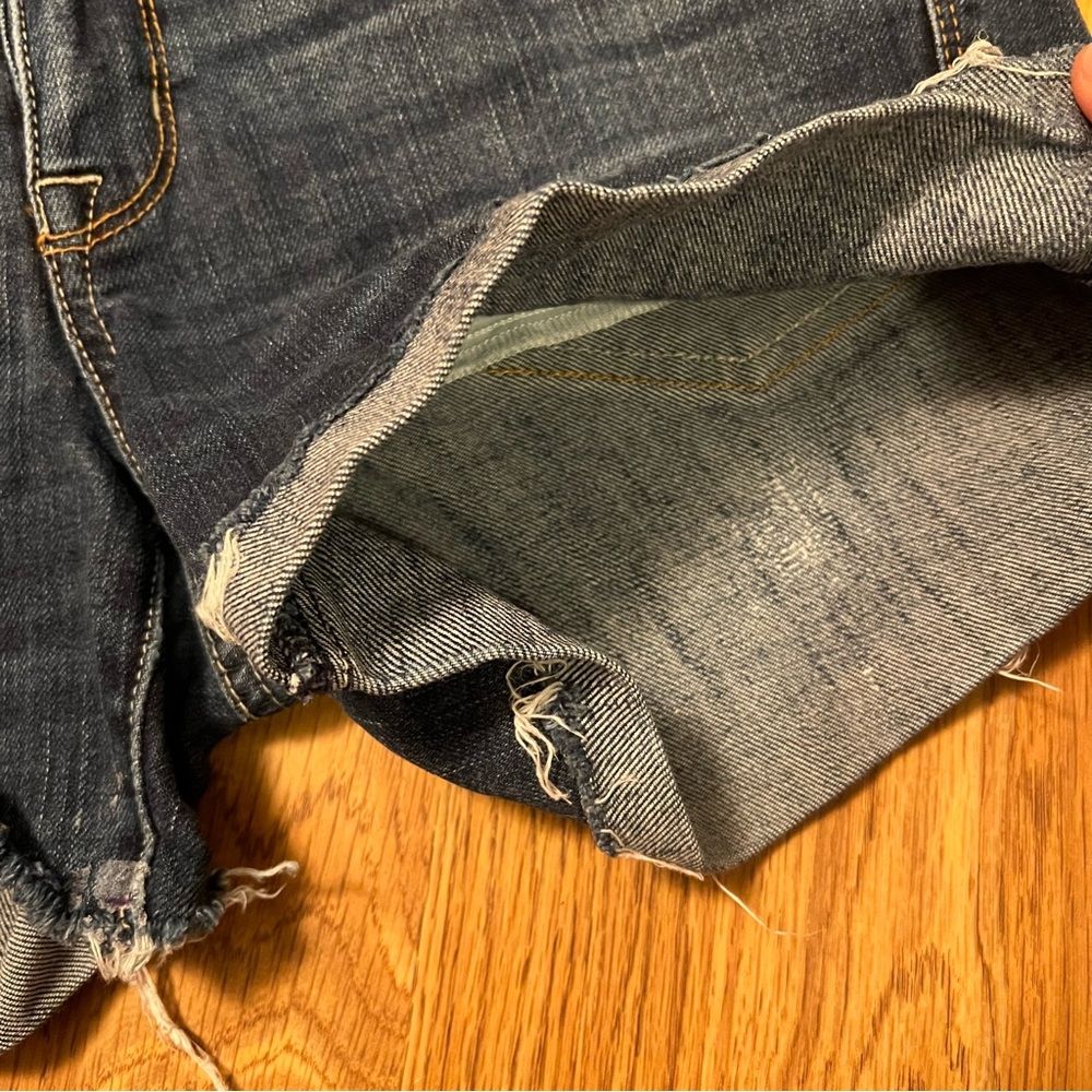 American Eagle Outfitters Dark Grayish blue  Jean Shorts - Picture 4 of 13